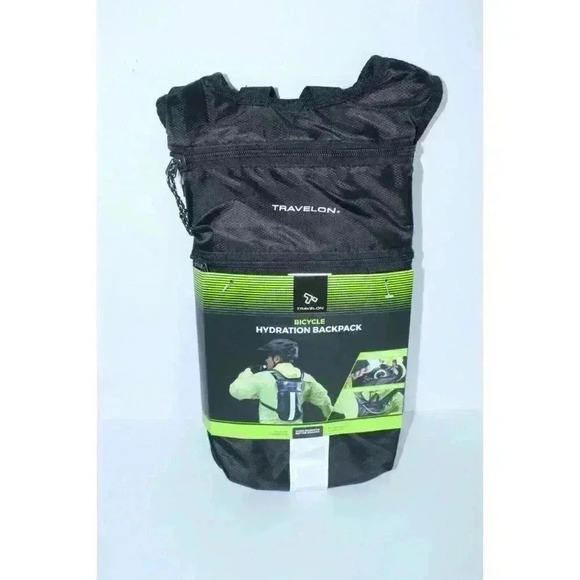 Travelon Bicycle Hydration Backpack 2 L. Bladder hydration tube, reflection NWT - Picture 11 of 11